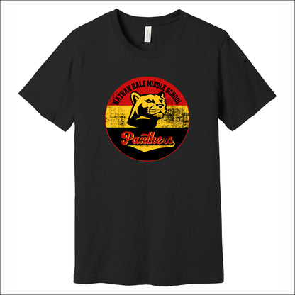 Nathan Hale MS Heathered Soft Jersey Short Sleeve T-shirt - Design B
