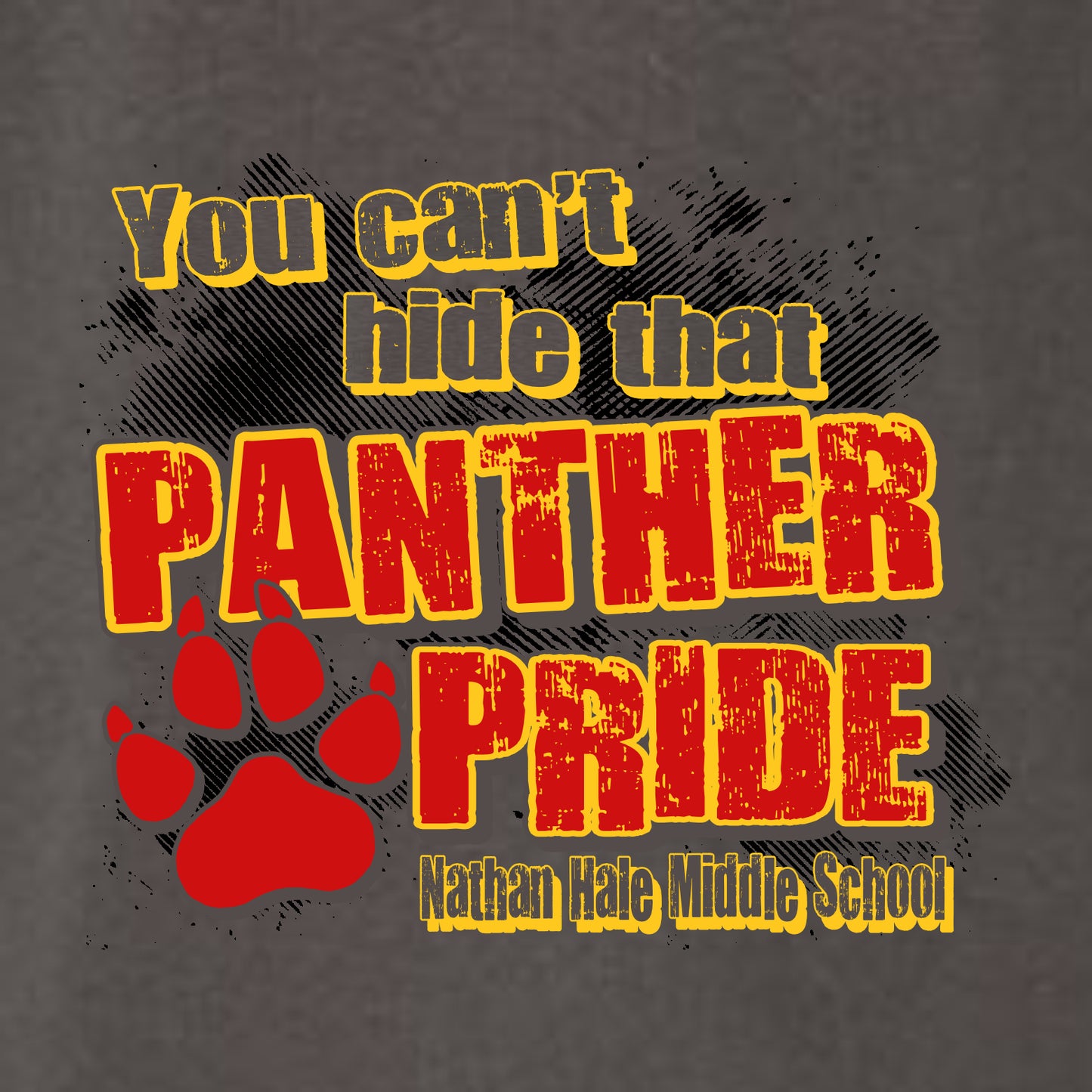 Nathan Hale MS Ladies Fine Jersey T-shirt - Design A