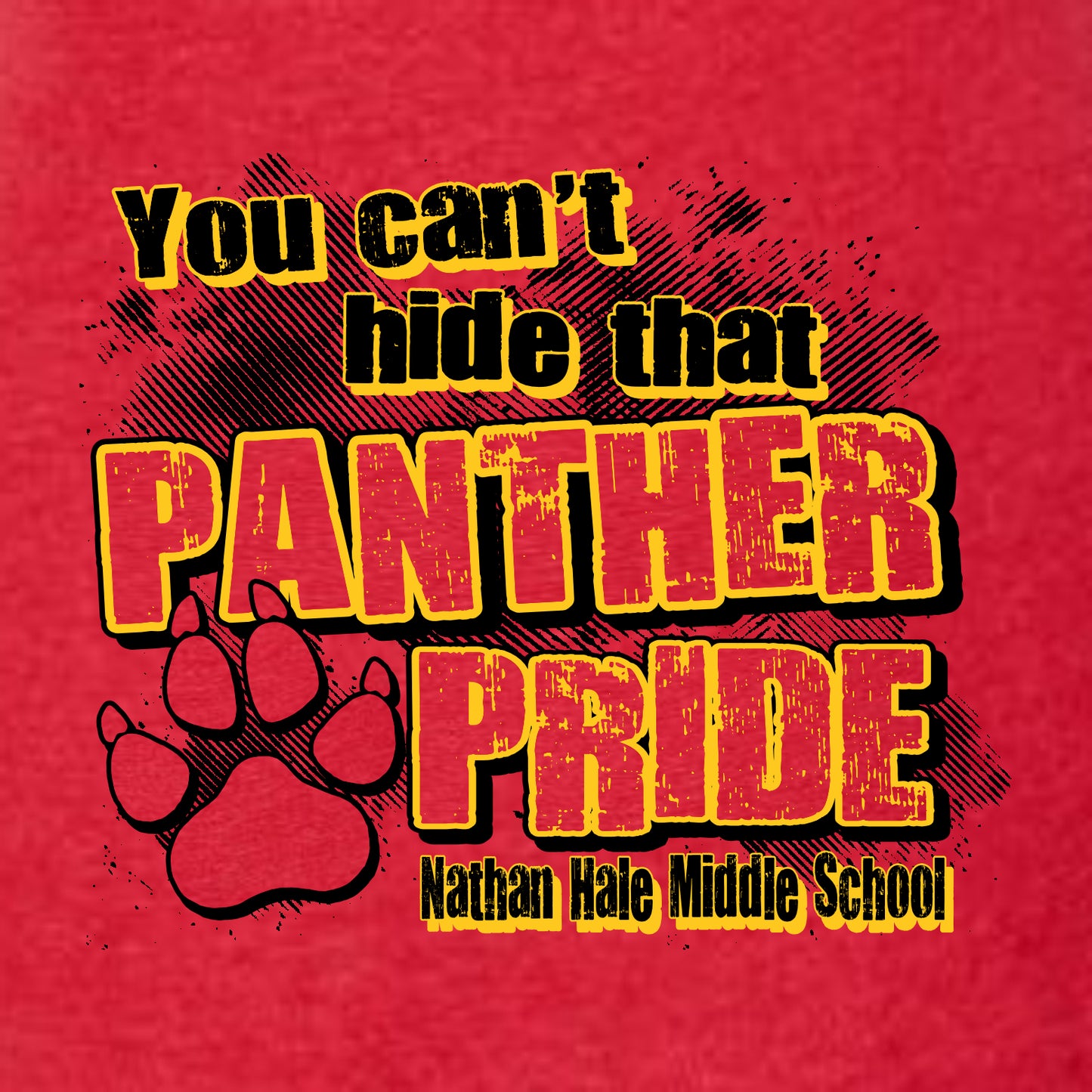 Nathan Hale MS Vintage Football T-shirt