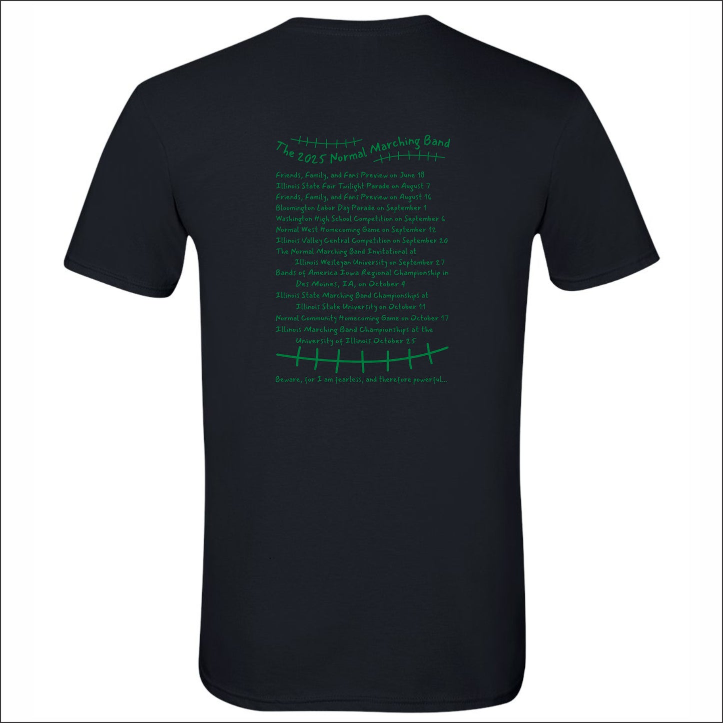 Normal Marching Band Softstyle Short Sleeve T-shirt