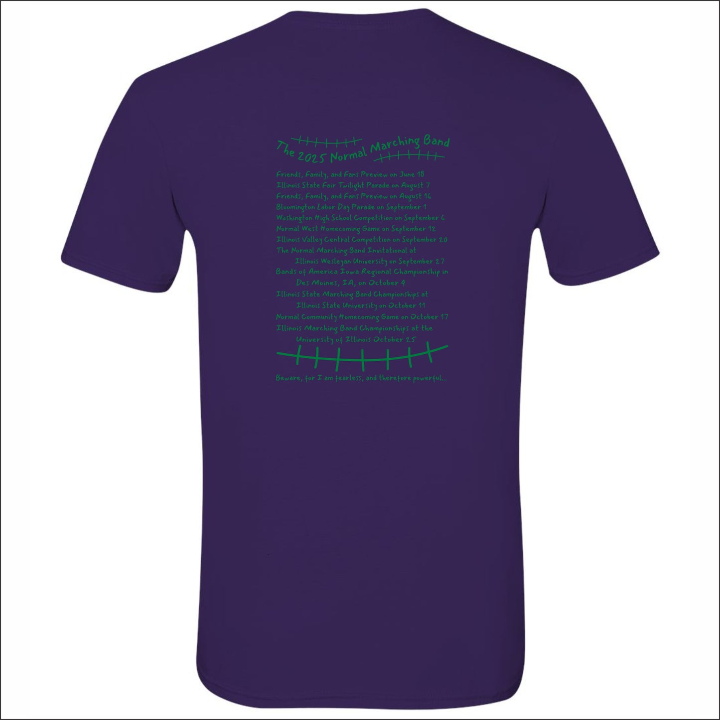 Normal Marching Band Softstyle Short Sleeve T-shirt
