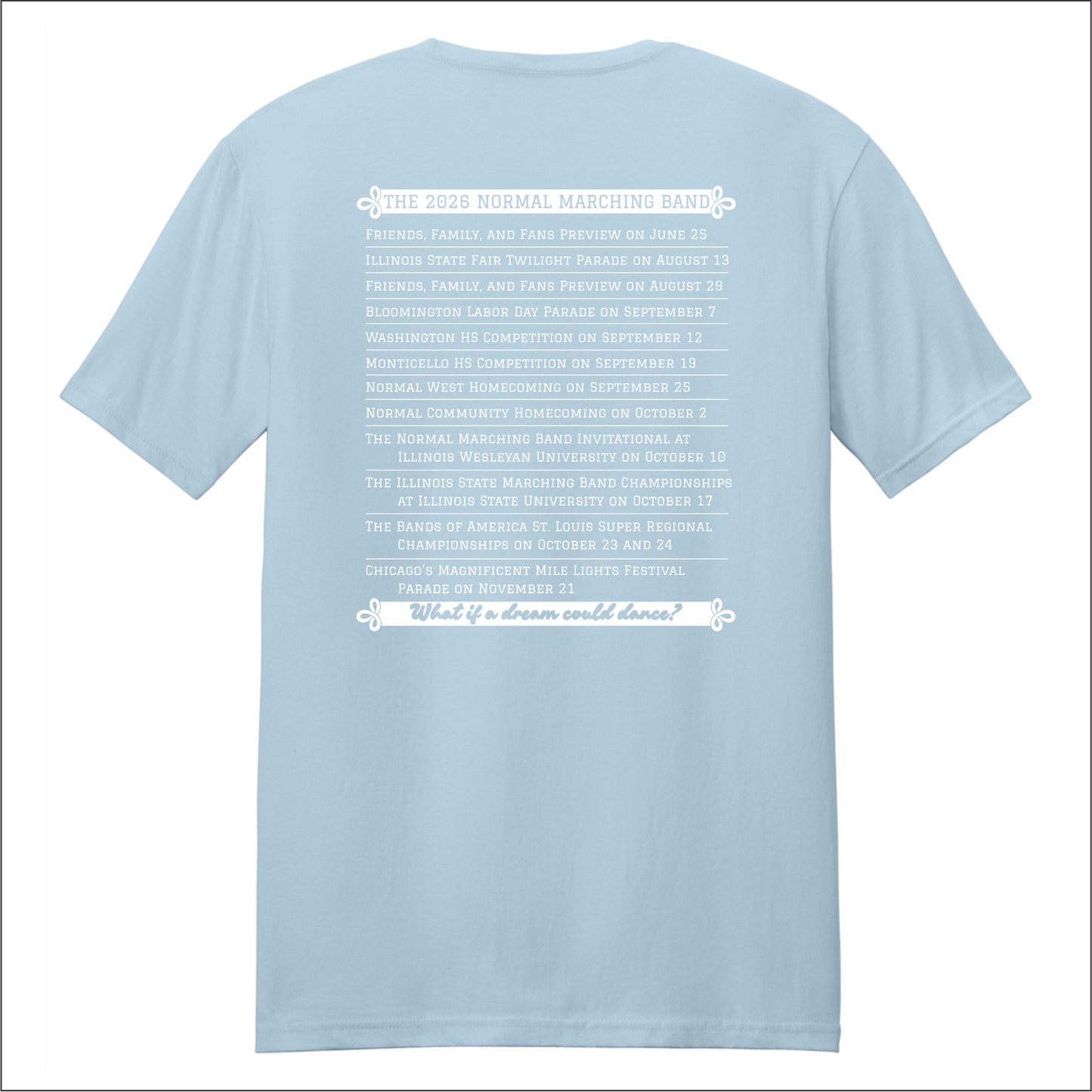 Normal Marching Band Softstyle SHOW SHIRT