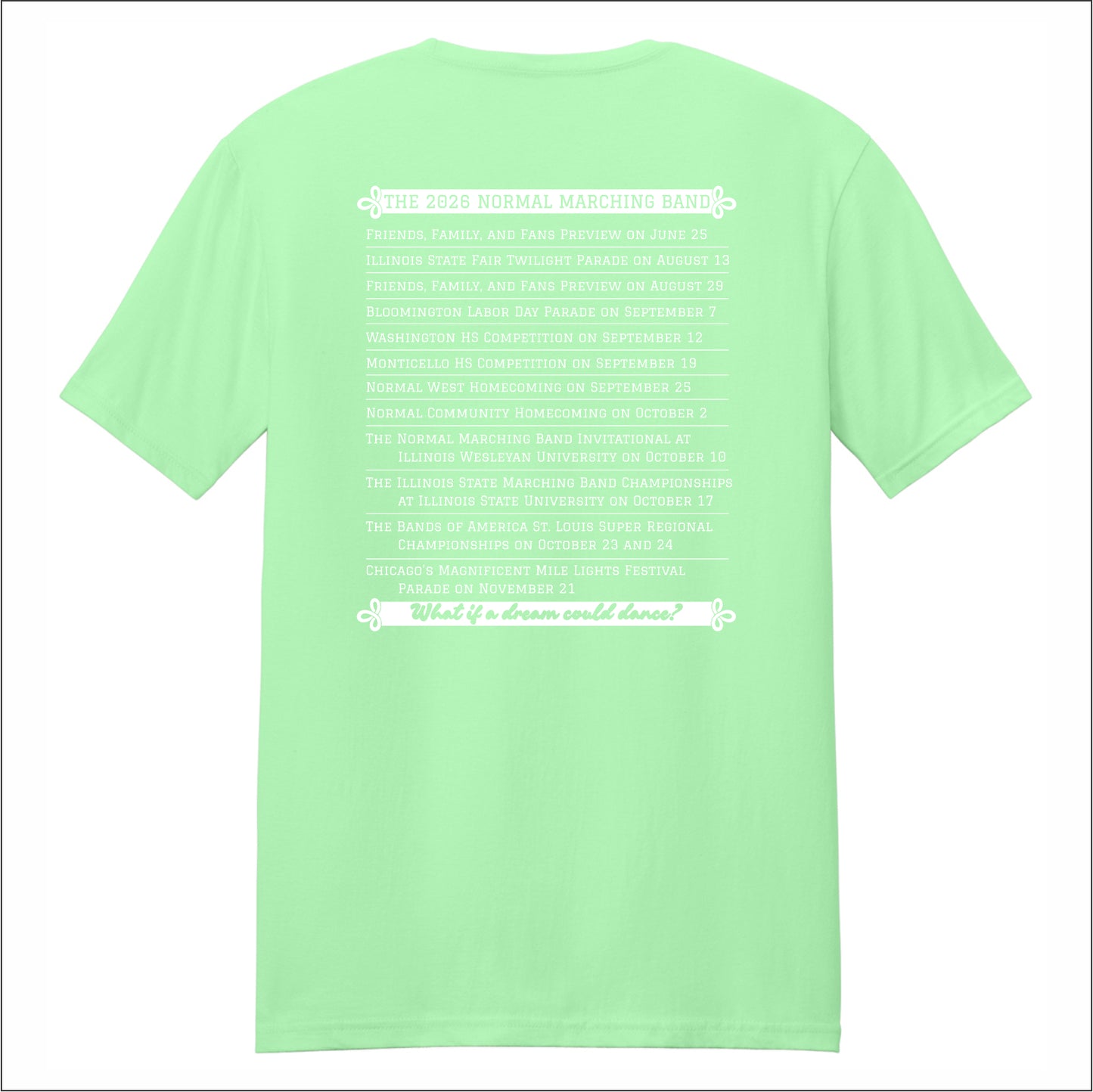 Normal Marching Band Softstyle SHOW SHIRT