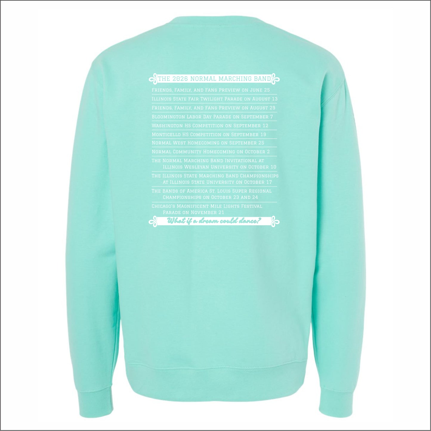 Normal Marching Band Crewneck SHOW SHIRT