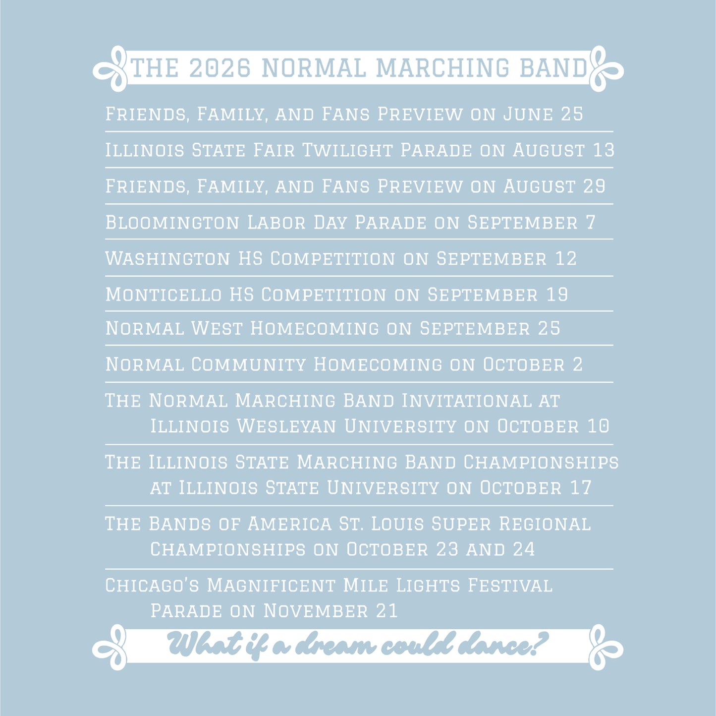 Normal Marching Band Softstyle SHOW SHIRT