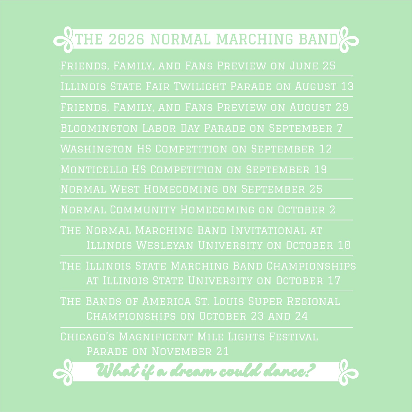 Normal Marching Band Softstyle SHOW SHIRT