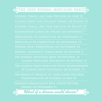 Normal Marching Band Crewneck SHOW SHIRT