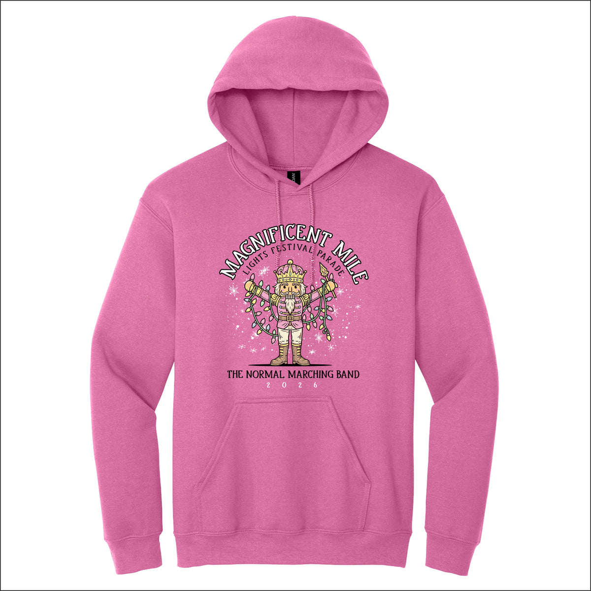 Normal Marching Band Hoodie Magnificent Mile
