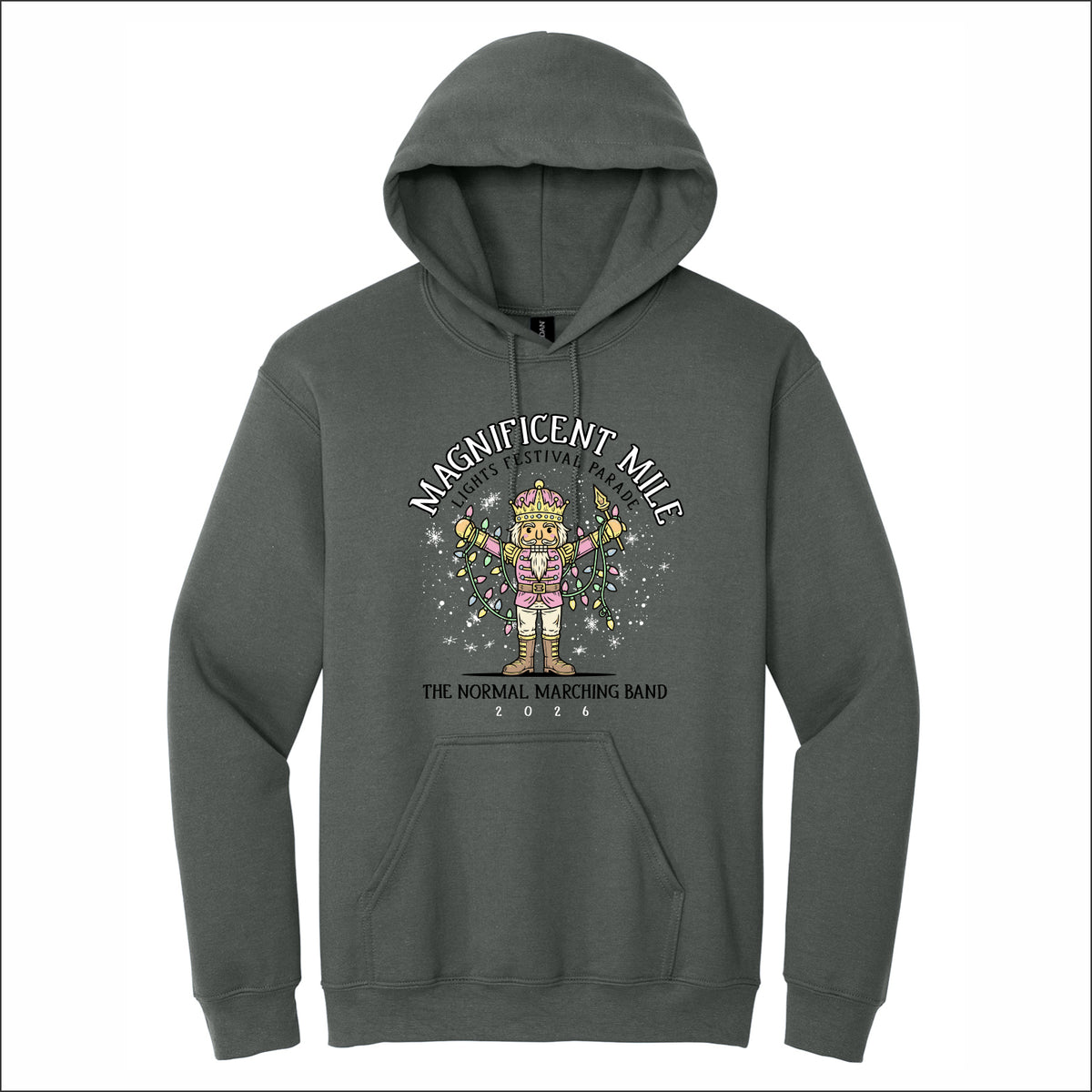 Normal Marching Band Hoodie Magnificent Mile