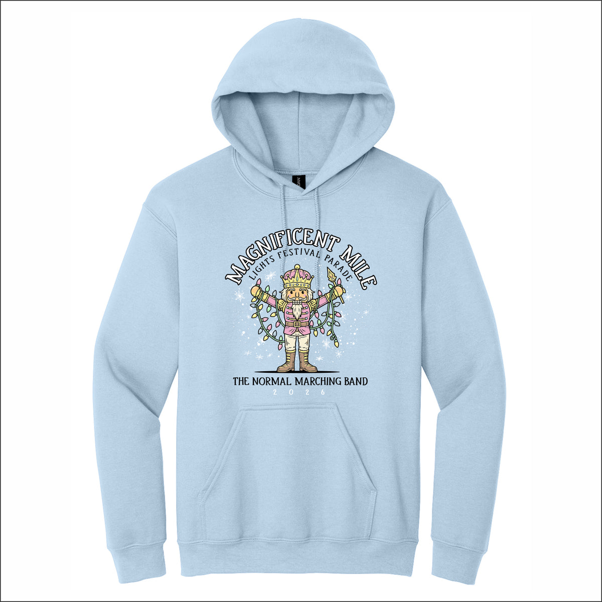Normal Marching Band Hoodie Magnificent Mile