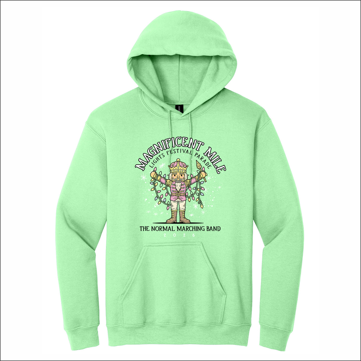 Normal Marching Band Hoodie Magnificent Mile