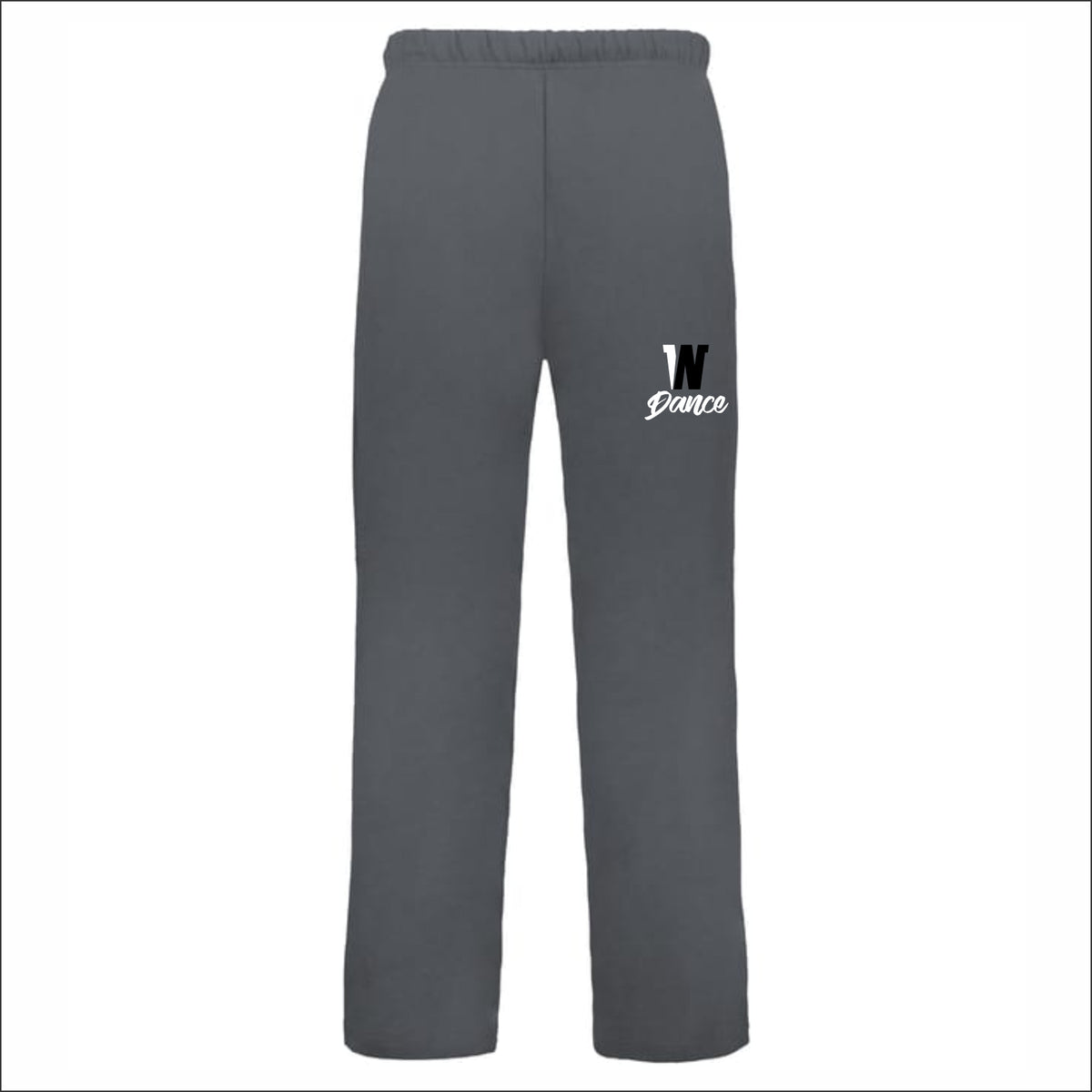 Normal West HS Dance Open Bottom Sweatpants w/pockets