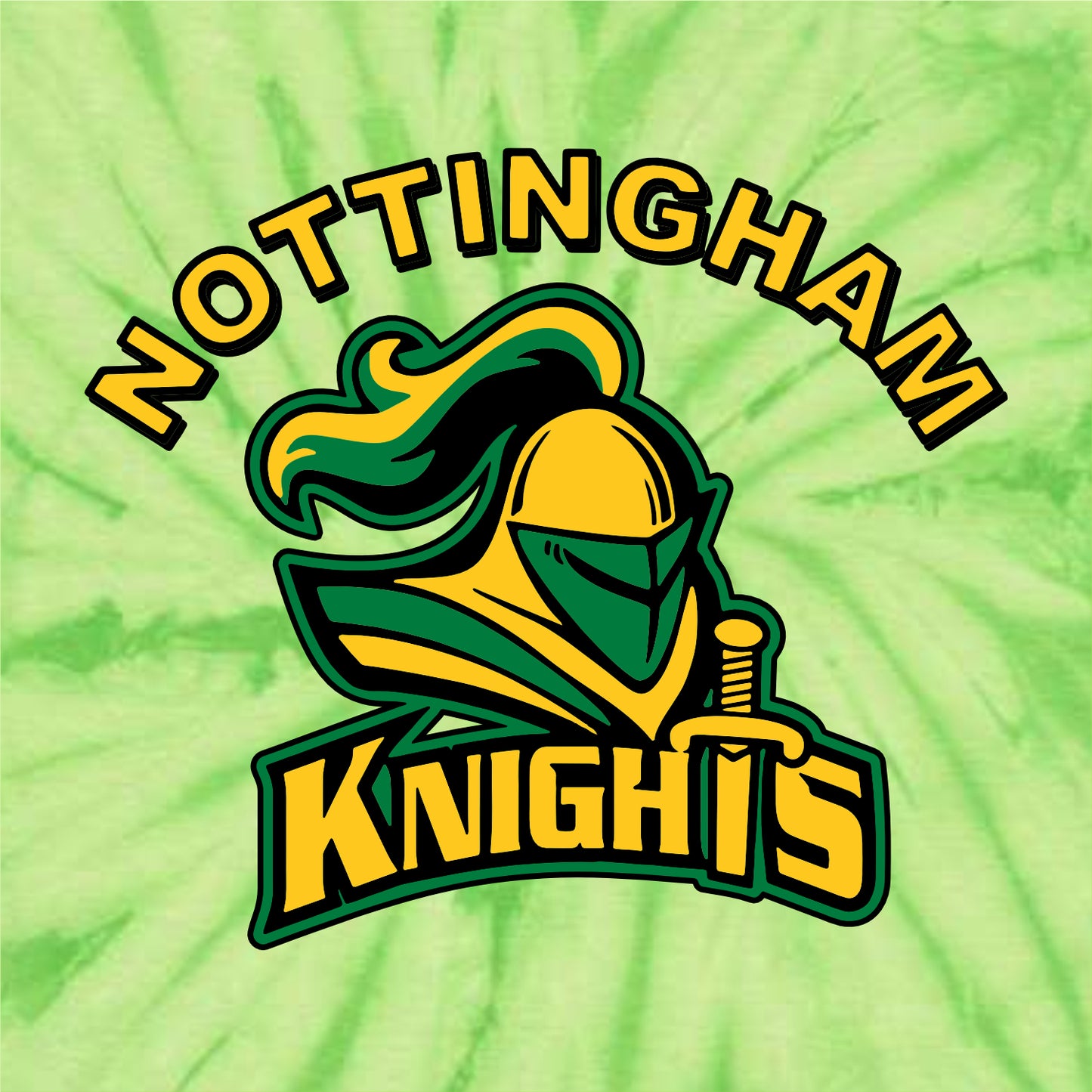 Nottingham School Tie-Dye T-shirt
