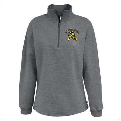 Nottingham School Ladies Open Bottom 1/4 Zip Sweatshirt