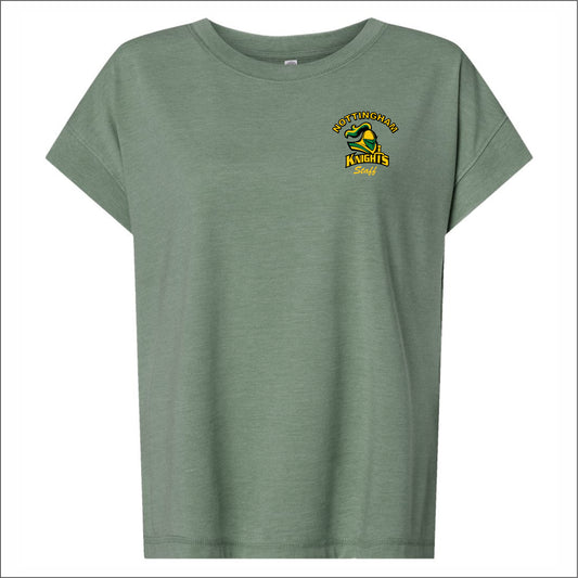 Nottingham Staff Ladies Relaxed Vintage Wash Tee