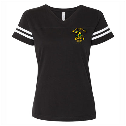 Nottingham Staff Ladies Vintage Football T
