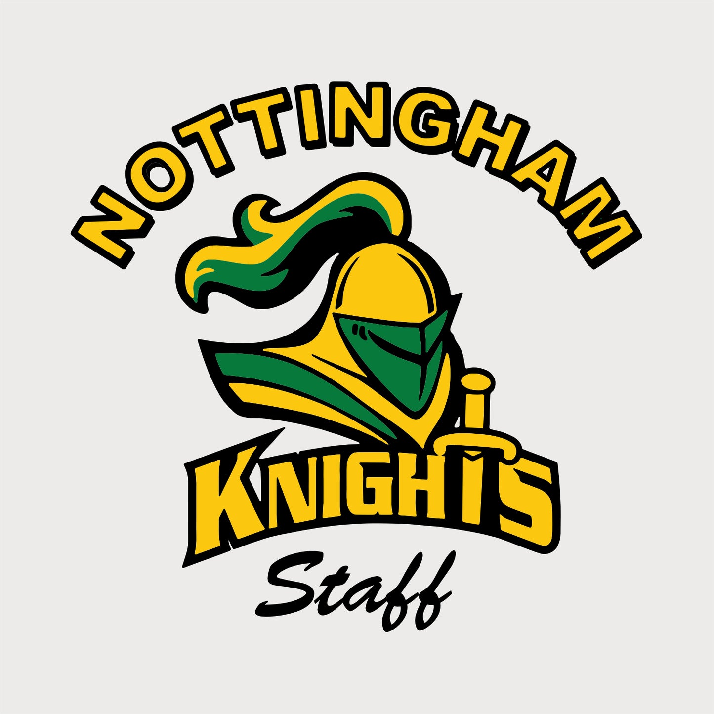 Nottingham Staff Ladies Drop Tail Hooded Sweatshirt