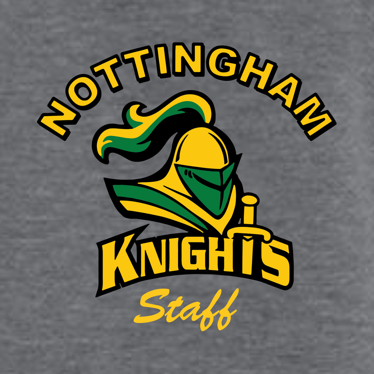 Nottingham Staff Ladies Open Bottom 1/4 Zip Sweatshirt