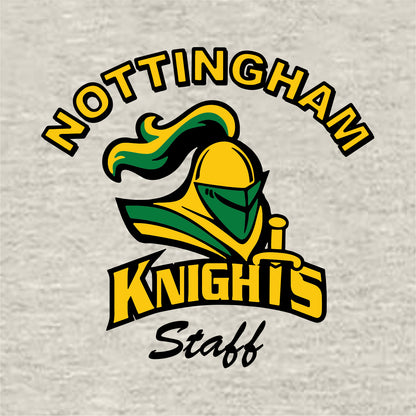 Nottingham Staff Ladies Open Bottom 1/4 Zip Sweatshirt