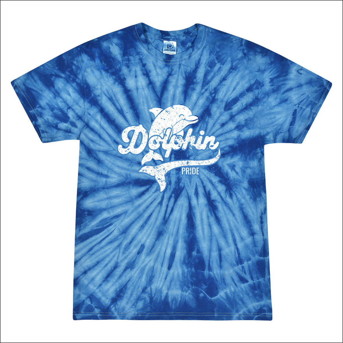 Old Bridge Spiritwear  Multicolor Tie-Dye T-shirt - Des. A