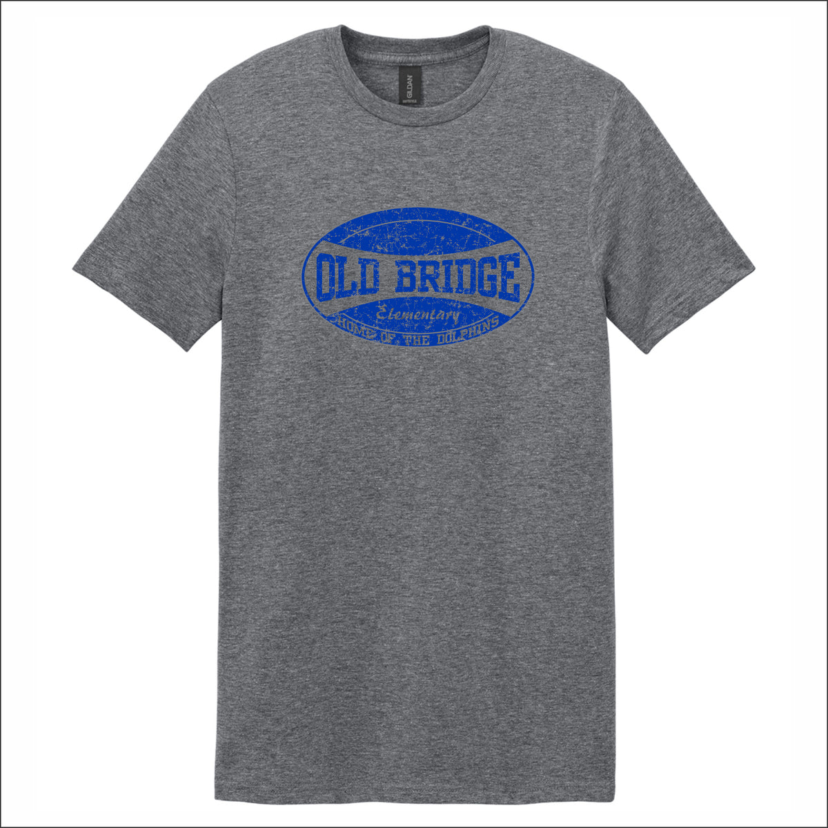 Old Bridge Spiritwear Softstyle Short Sleeve T-shirt - Des. B