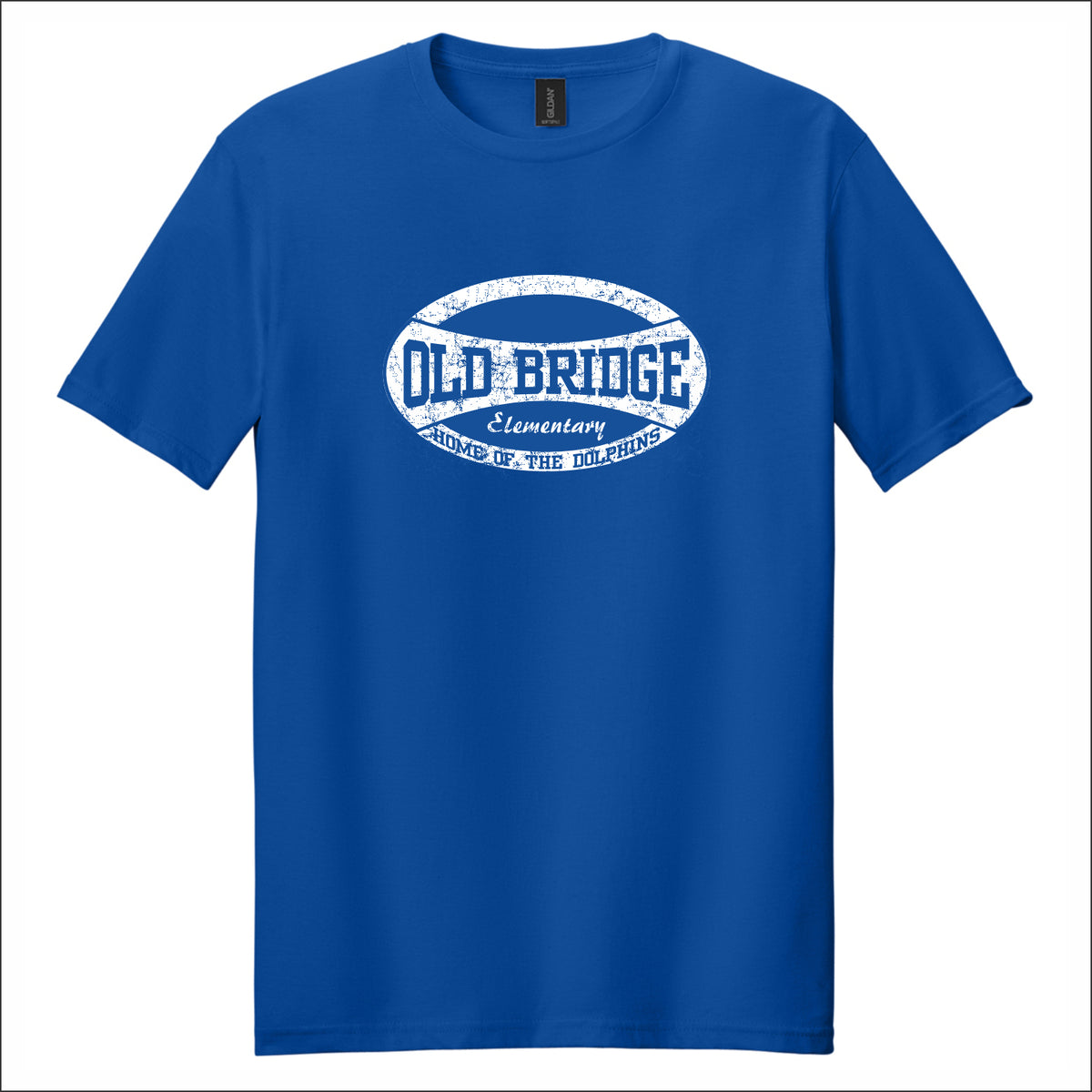 Old Bridge Spiritwear Softstyle Short Sleeve T-shirt - Des. B