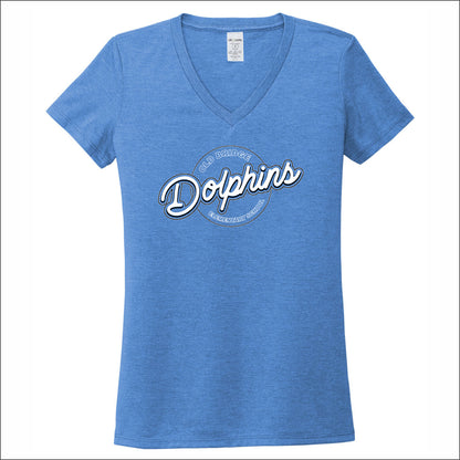 Old Bridge Spiritwear Allmade Sustainable Ladies V-Neck Tee