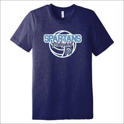 OMS Volleyball Tri-blend T-shirt - Des. A