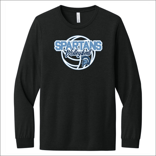 OMS Volleyball Tri-Blend Long Sleeve T-shirt