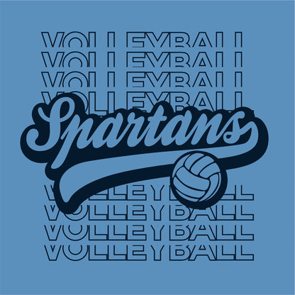 OMS Volleyball Tri-blend T-shirt - Des. B