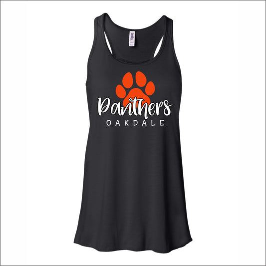 Oakdale Elementary Girls/Ladies Flowy Tank Top