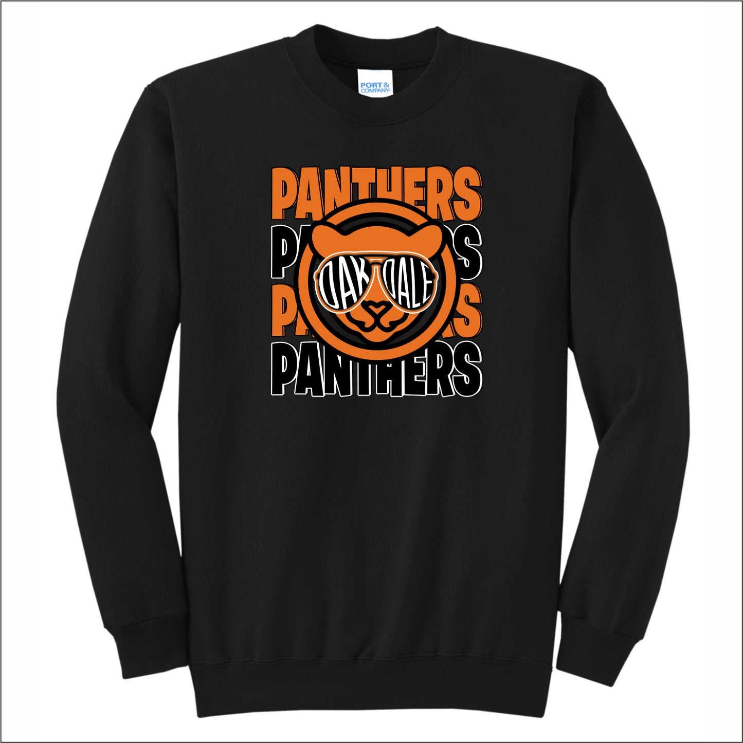 Oakdale Elementary Crewneck Sweatshirt - Des. A