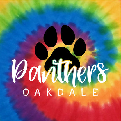 Oakdale Elementary Tie-Dye Long Sleeve T-shirt