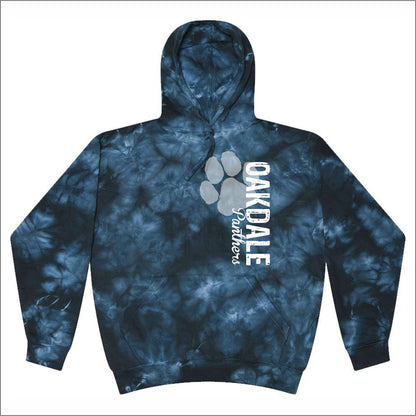 Oakdale Elementary Crystal Tie-Dye Hoodie