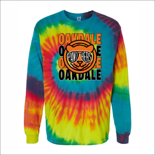 Oakdale Elementary Tie-Dye Long Sleeve T-shirt