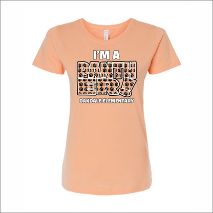 Oakdale Elementary Girls/Ladies Fine Jersey T-shirt