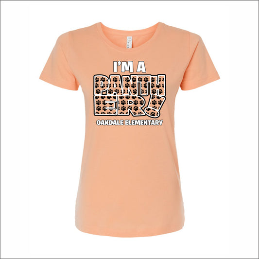 Oakdale Elementary Girls/Ladies Fine Jersey T-shirt