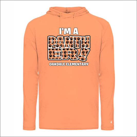 Oakdale Elementary Triblend Hooded Long Sleeve T