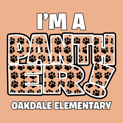 Oakdale Elementary Girls/Ladies Fine Jersey T-shirt