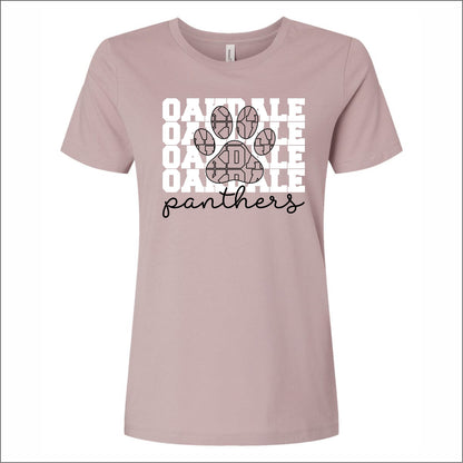 Oakdale Elementary Ladies Relaxed Jersey Tee