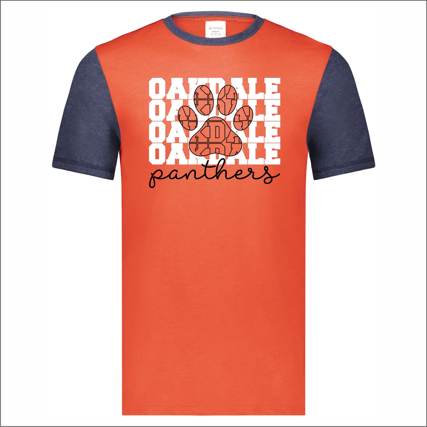 Oakdale Elementary Gameday Vintage Ringer Tee