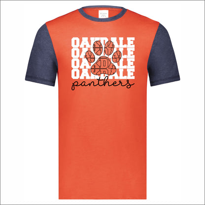Oakdale Elementary Gameday Vintage Ringer Tee