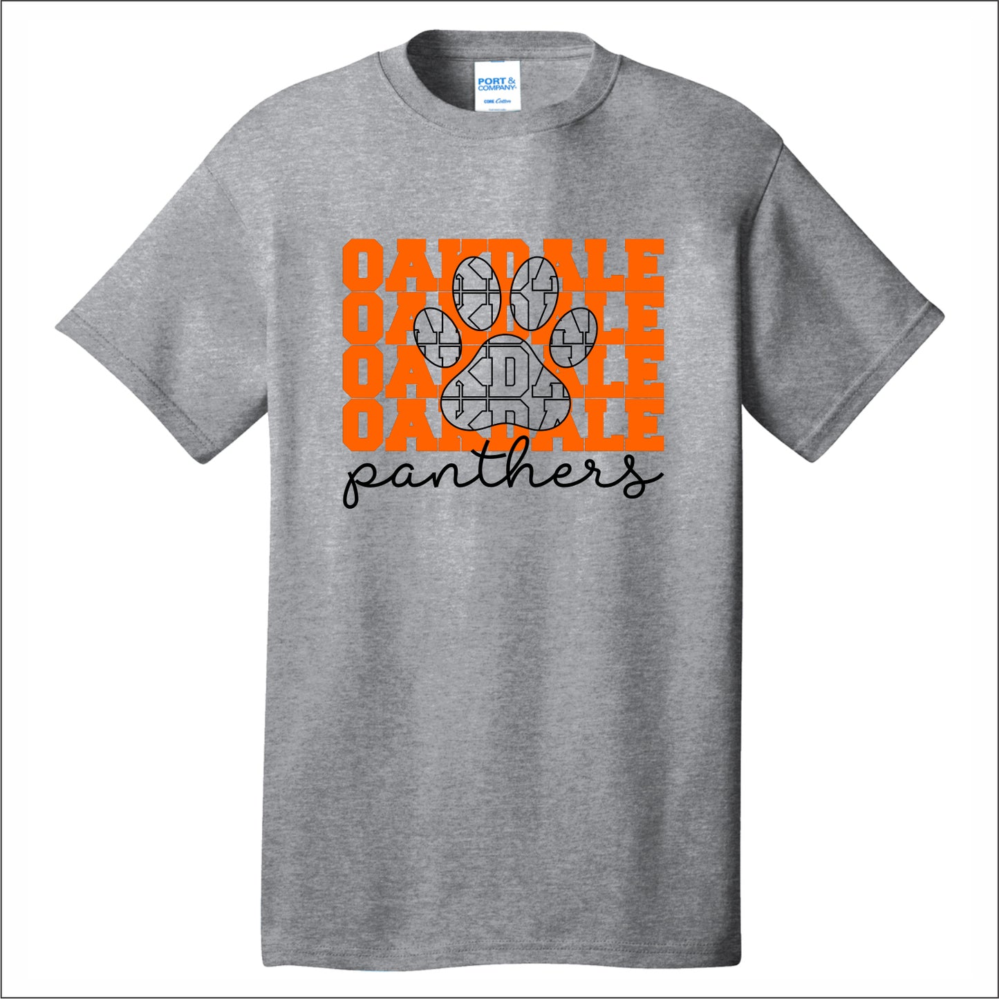 Oakdale Elementary Short Sleeve T-shirt - Des. A