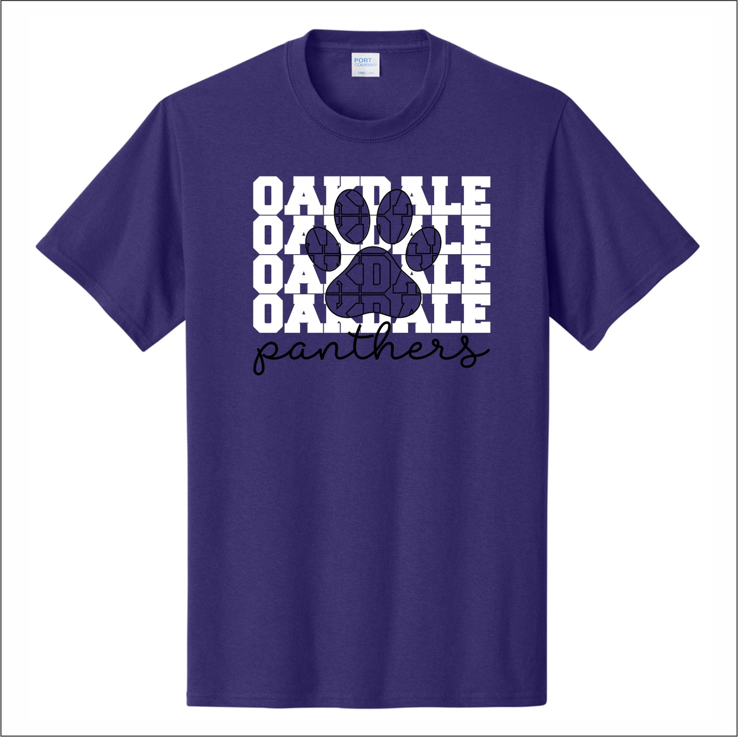 Oakdale Elementary Short Sleeve T-shirt - Des. A
