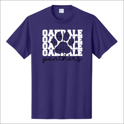 Oakdale Elementary Short Sleeve T-shirt - Des. A