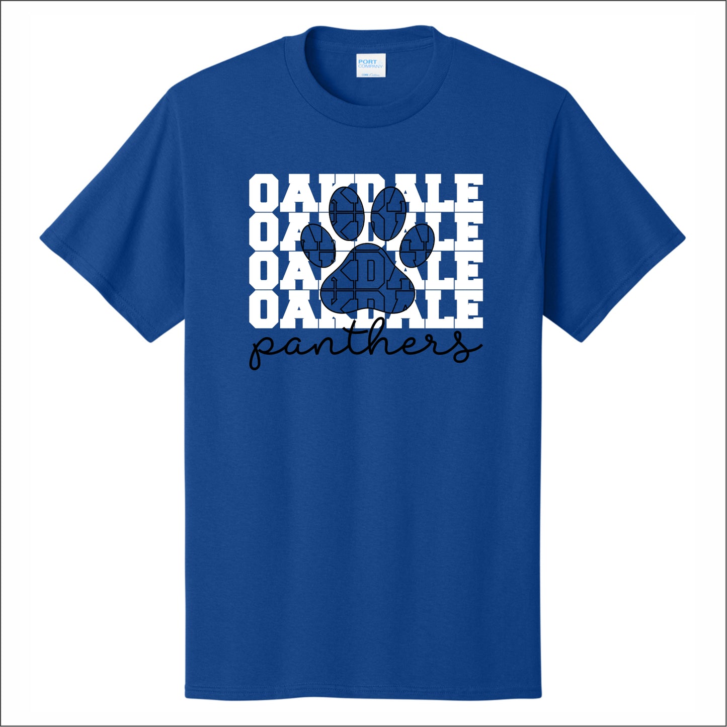 Oakdale Elementary Short Sleeve T-shirt - Des. A