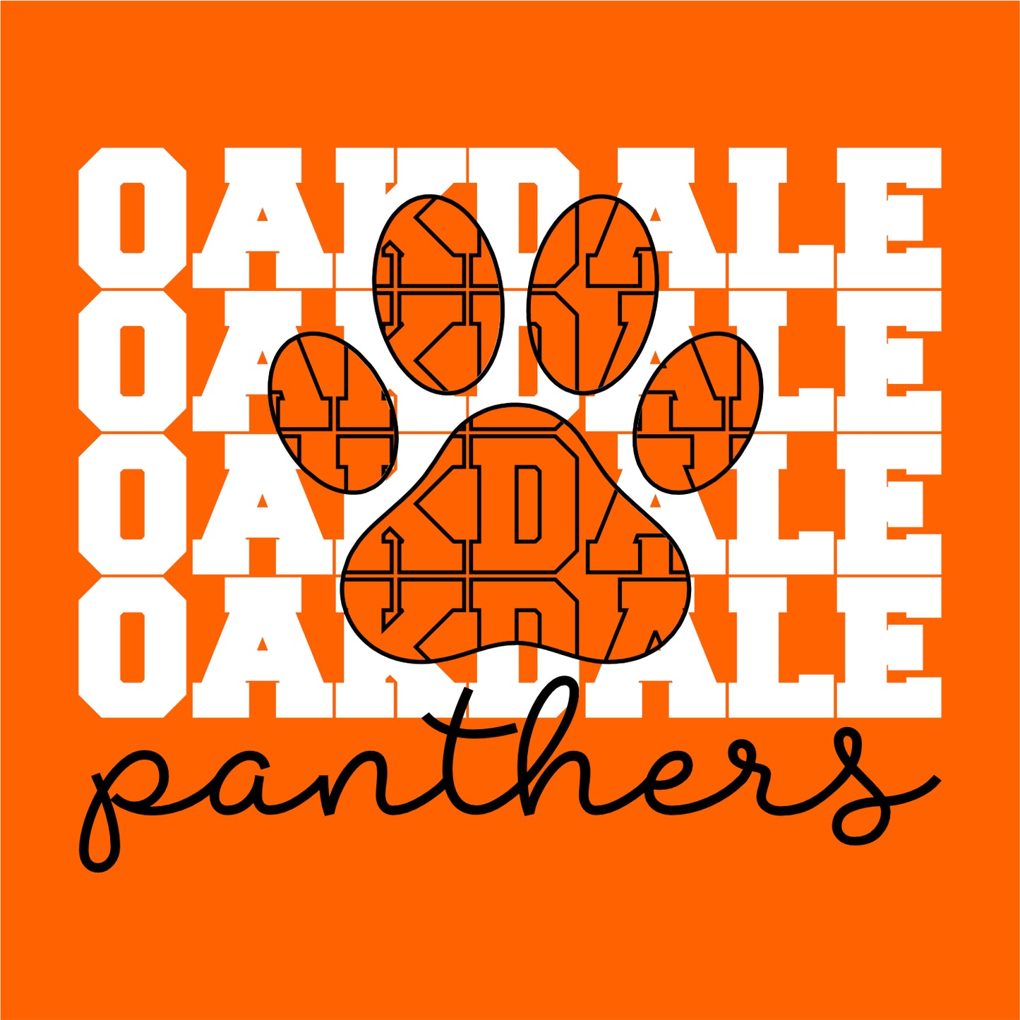 Oakdale Elementary Gameday Vintage Ringer Tee