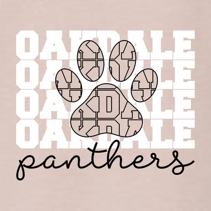 Oakdale Elementary Ladies Relaxed Jersey Tee