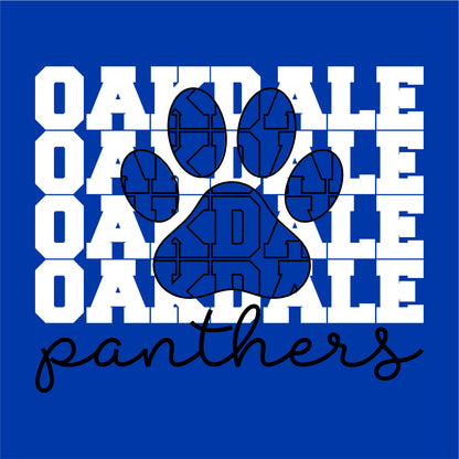 Oakdale Elementary Short Sleeve T-shirt - Des. A