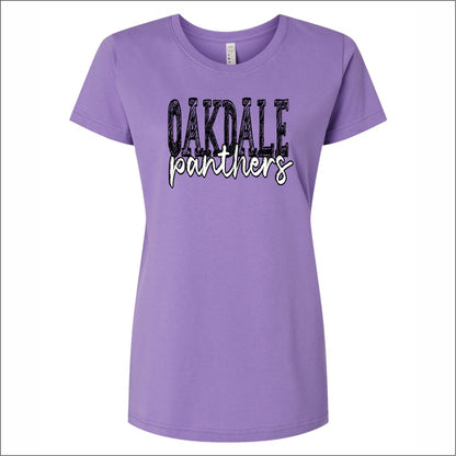 Oakdale Elementary Girls/Ladies Fine Jersey T-shirt
